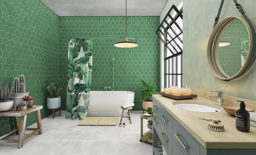 Zielony trend w aranżacji wnętrz: inspiracje i porady