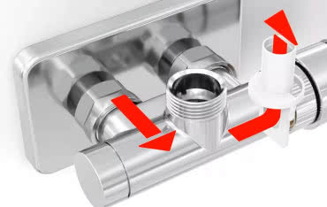 Zawór termostatyczny z rurką zanurzeniową: sprytne przyłącze do grzejników