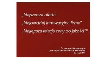 Producenci okien po raz ósmy ocenili dostawców systemów profili z PVC